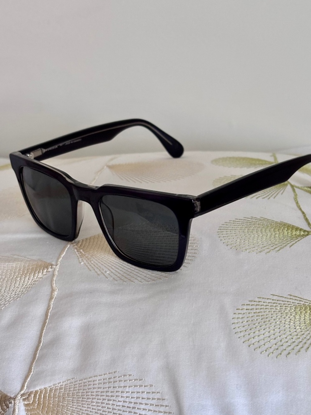 Bonlook Beckett Square Black Sunglasses
